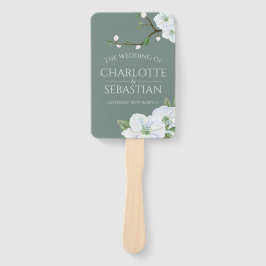 Apple Blommar Bröllop Ceremony