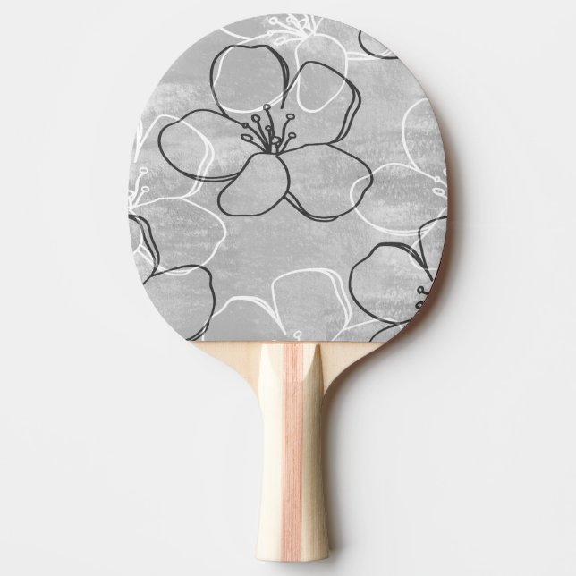 Apple Blommar Dream: Abstrakt Ornament Pingisracket (Framsidan)
