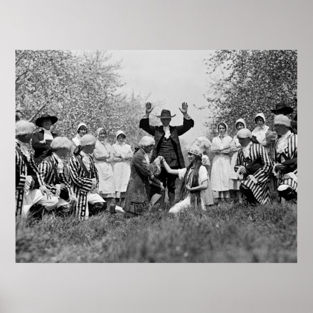 Apple Blommar Festival, 1920-talet Poster (Framsidan)