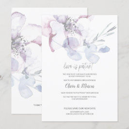 Apple Blommar Kärlek är patientens uppskjutning av Inbjudningar