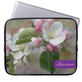 Apple Blommar Laptop sleeve