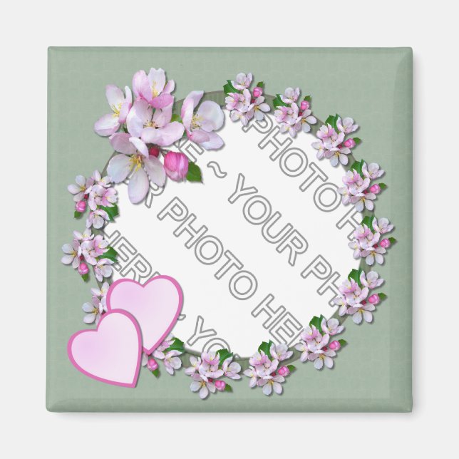 APPLE BLOMMAR ~ Magnet (Framsidan)