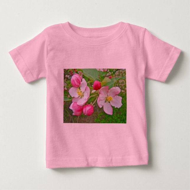 Apple-Blommar Tee (Framsida)