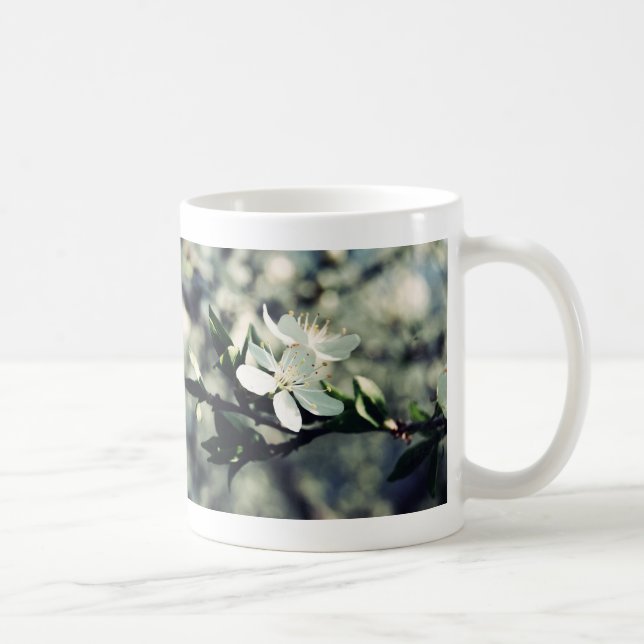 Äpple blommar vår mugg (Höger)