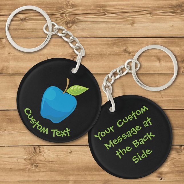 Apple Blue Keychain (Skapare uppladdad)