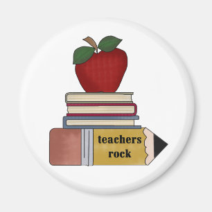Apple bokar, ritar läraresten magnet