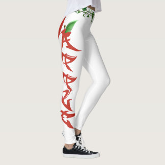 Apple bootydamasker leggings