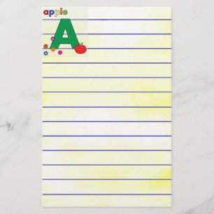 Äpple Brev A Brevpapper