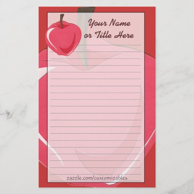 Apple brevpapper (Framsida)