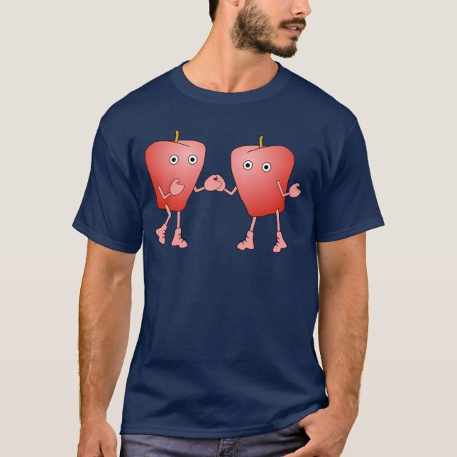 Apple Buddies T-Shirt (Framsida)