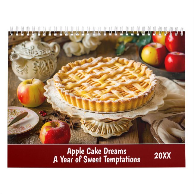 Apple Cake Dreams – A Year of Sweet Temptations Kalender (Omslag)