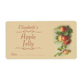 Apple Canning label Fraktsedel