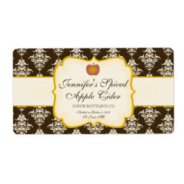 Apple Cider Flaska-etikett Fraktsedel