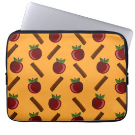 Apple Cinnamon Mönster Laptop Fodral
