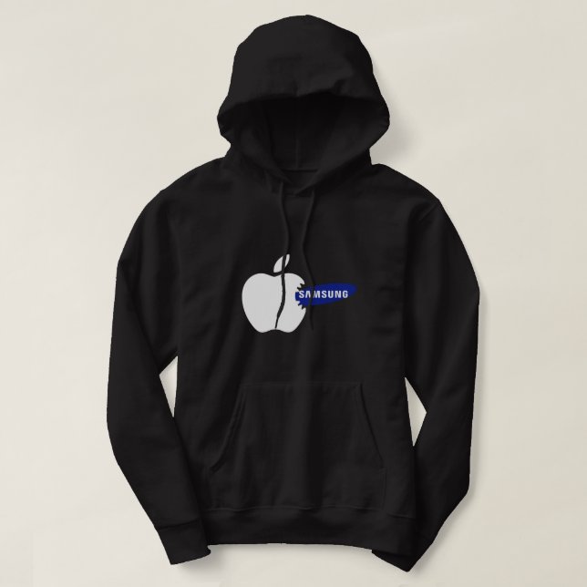 Apple Computer Co. First logotyp Classic T-Shirt Hoodie (Design framsida)