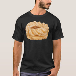 Apple Cruller - Apple Fritter Donut Premium Scoop  T Shirt