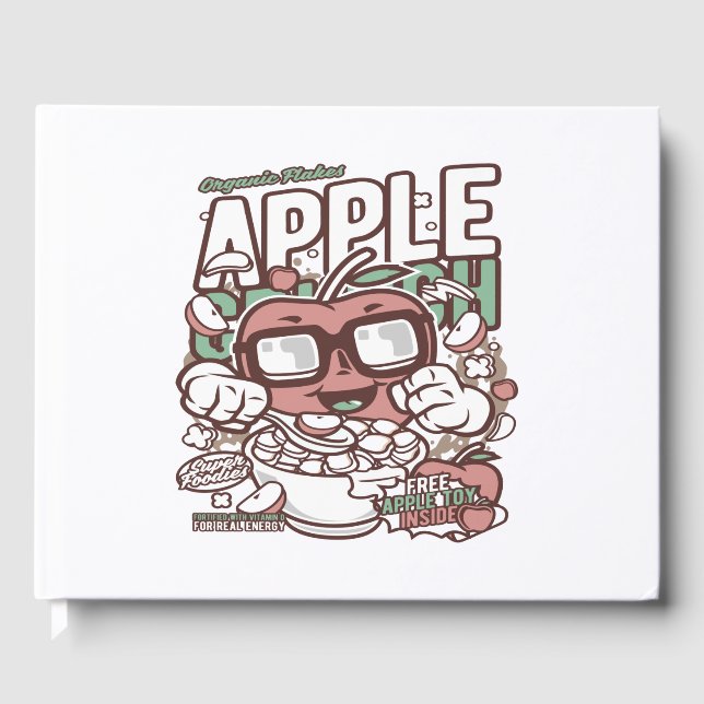 Apple Crunch Gästböcker (Framsida)
