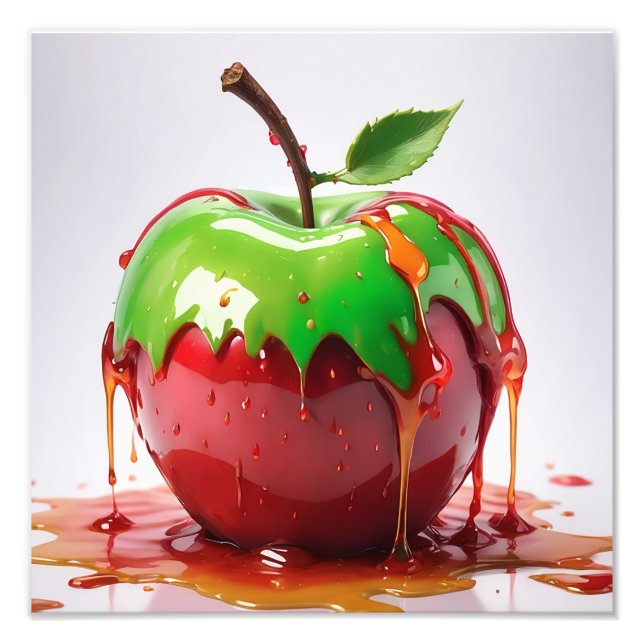 Apple Digital Art Fototryck (Framsidan)