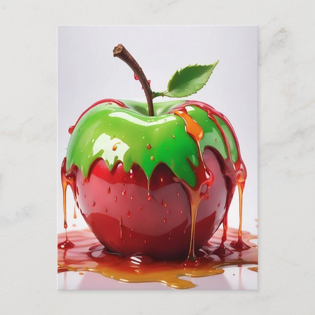 Apple Digital Art Vykort (Framsida)