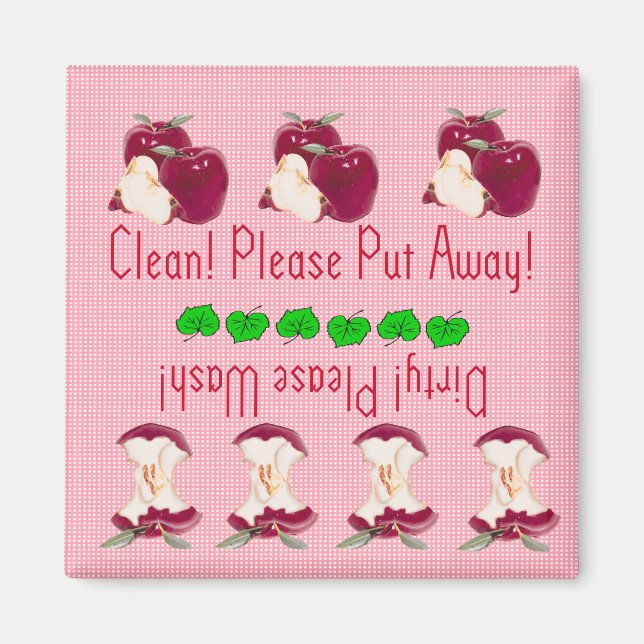Apple dischasher magnet (Framsidan)