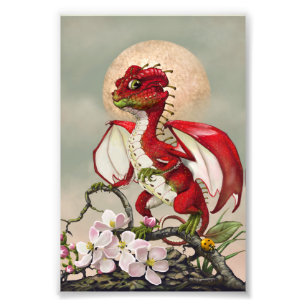 Apple Dragon 4x6 Skriv ut Fototryck