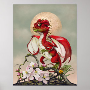Apple drake 11x14 (4x6 och up), poster