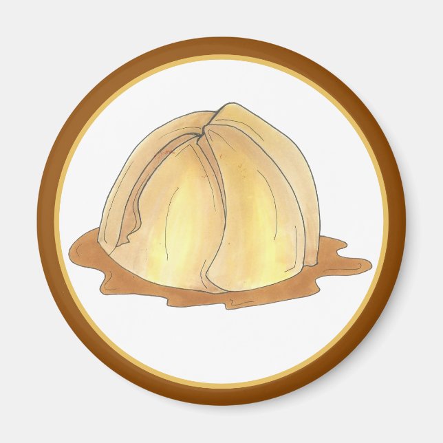 Apple Dumplings Amish Pennsylvania PA Nederländern Magnet (Framsidan)