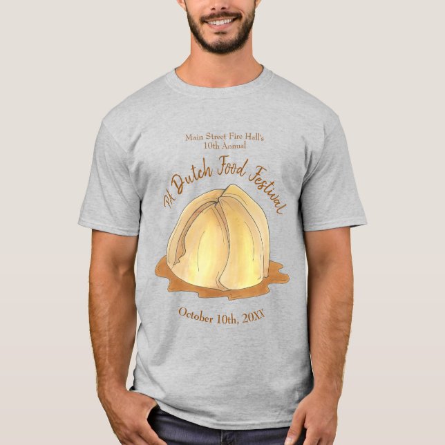 Apple Dumplings Amish Pennsylvania PA Nederländern T Shirt (Framsida)