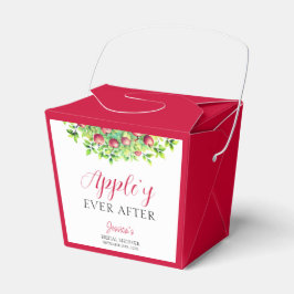 Äpple Efter Äpple Bröllopsdusch Presentaskar