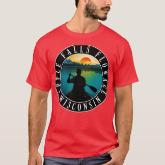 Apple Falls Flopay Wisconsin Canoeing T Shirt