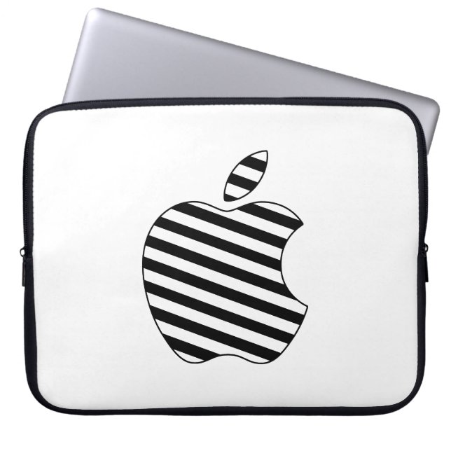 Apple Fan Art-logotyp Laptop Fodral (Framsidan)