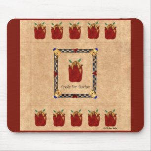 Apple för lärare Mousepad Musmatta