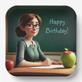 Apple for Teacher Birthday
