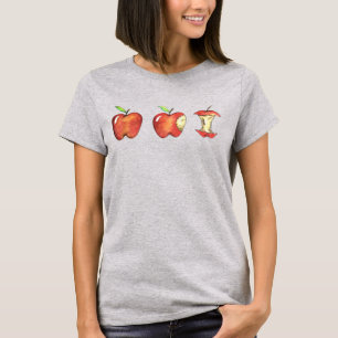 Apple for Teacher Red Apples Teaching Gift Tee
