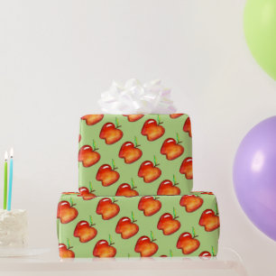Apple for Teacher Red Fruit Apple Education Presentpapper