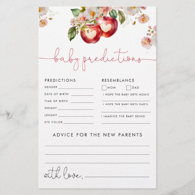 Apple för våra prediktions- och rådgivningsspel i  (Framsida)