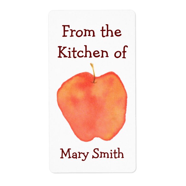 Äpple Fraktsedel (Framsidan)