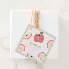 Apple från min Öga Grönt Boy Shower Gåvor Etiketter