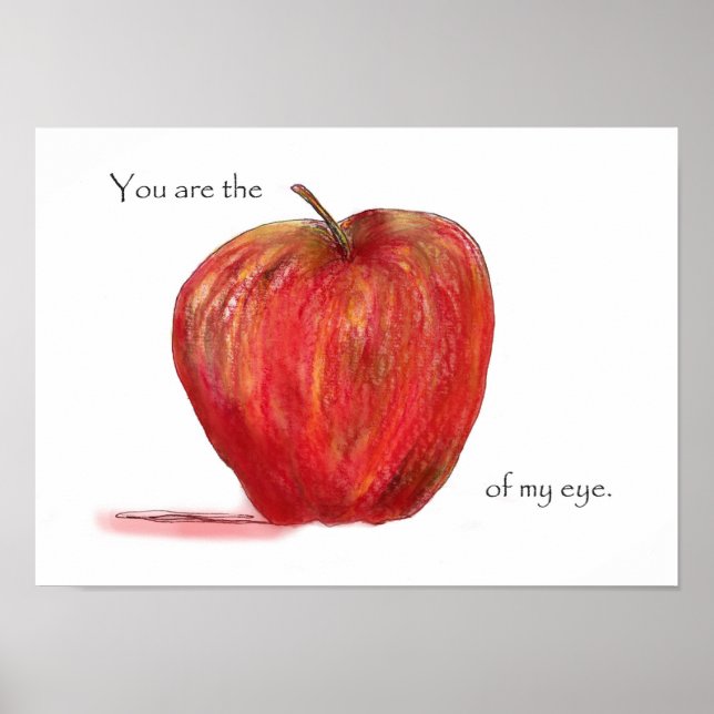 Äpple från min Öga Poster (Framsidan)