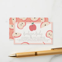 Apple från min Öga Rosa Baby Shower Bok-begäran