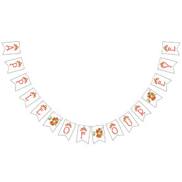 Äpple från Öga! Dekorationer för babyskor Vimplar