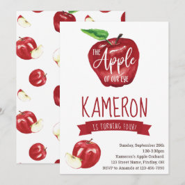 Äpple från Öga, Födelsedagsfest i alla åldrar Inbjudningar