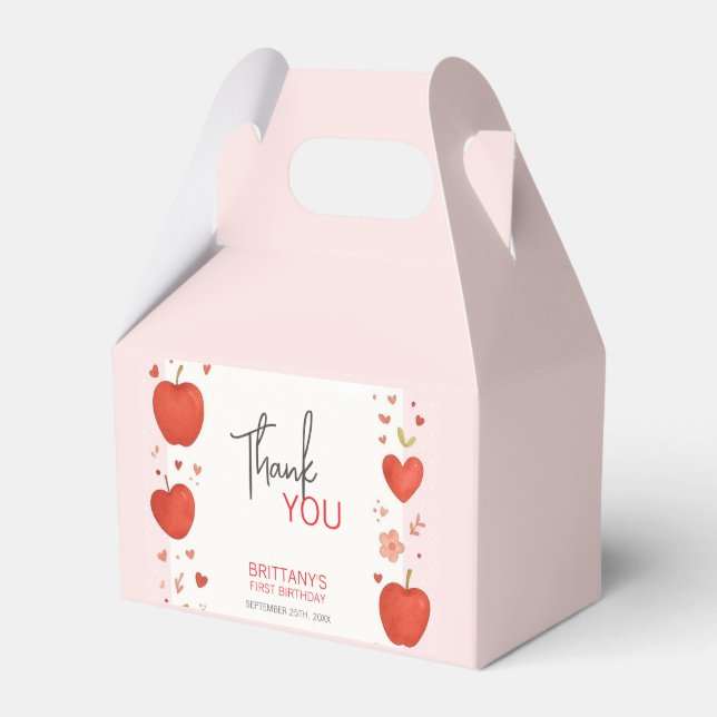 Äpple från vår Öga-högtidsdag Presentaskar (Framsidan Sidan)