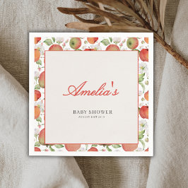 Äpple från vår Öga hösthöstbabystötare Pappersservett