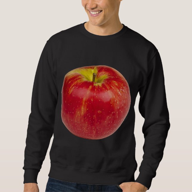 Äpple, friska frukter lång ärmad tröja (Framsida)