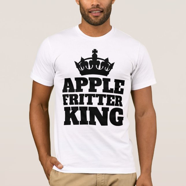 APPLE FRITTER KUNG MANAR T-SHIRTS (Framsida)