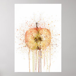 Apple Fruit Poster