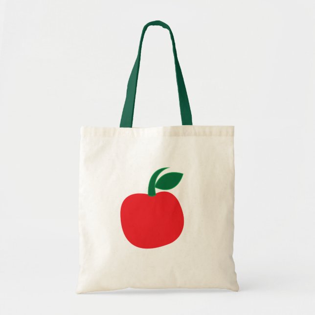 Äpple Frukt Äpple Tygkasse (Framsidan)