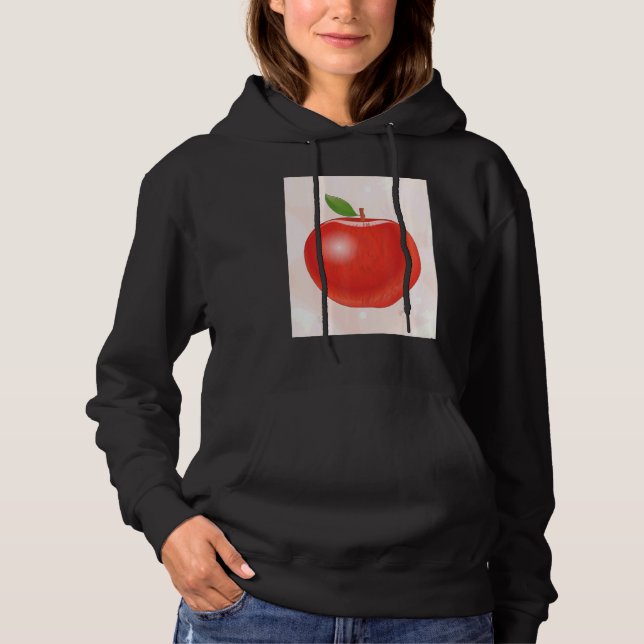 Äpple Frukt Mat Vegan Vitaminer Frukt Äpple 2 T Shirt (Framsida)