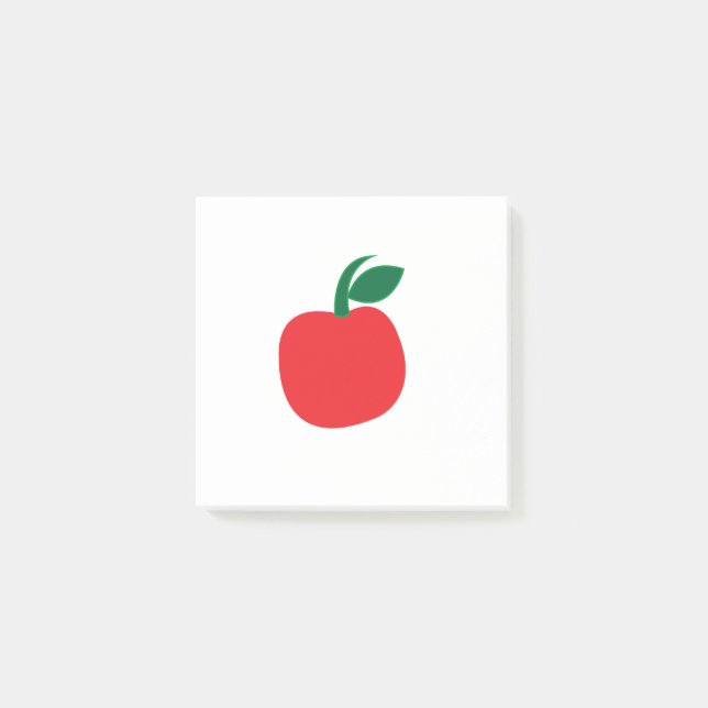 Äpple Frukt Post-it Block (Framsida)